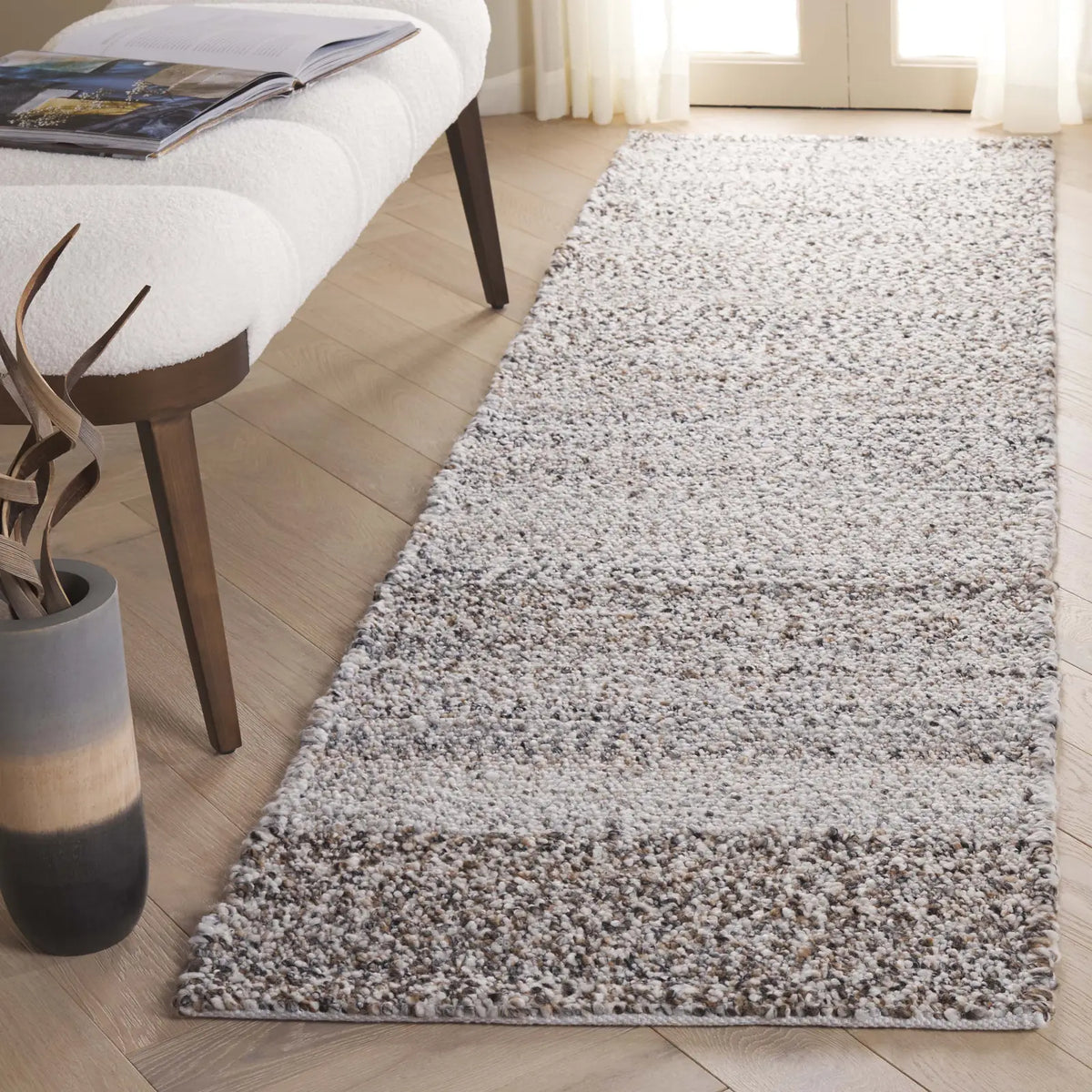 Safavieh Renewal 2'-3" x 8'-0" Rug in Natural / Grey