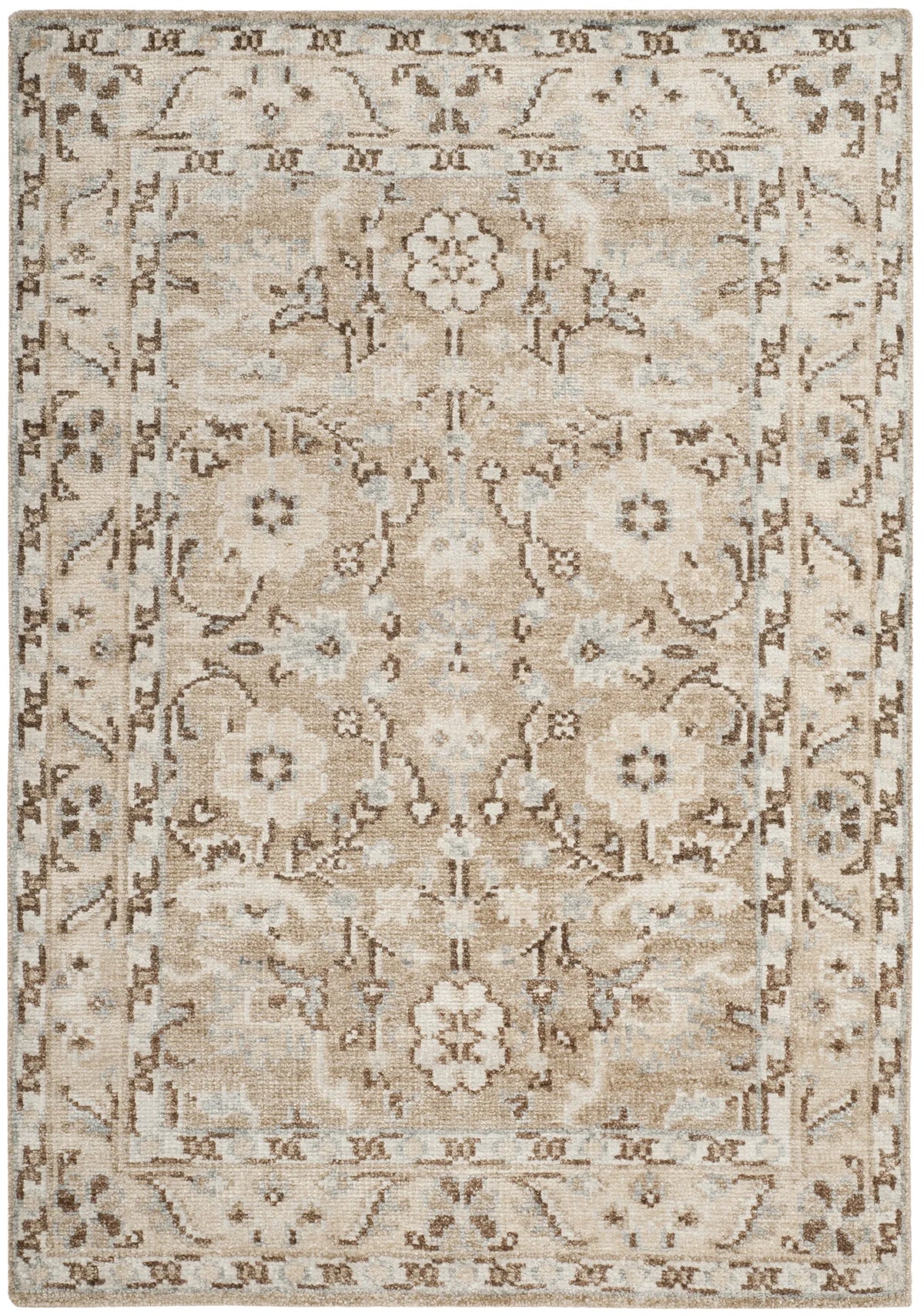 Safavieh Maharaja 4'-0" x 6'-0" Rug in Beige / Ivory