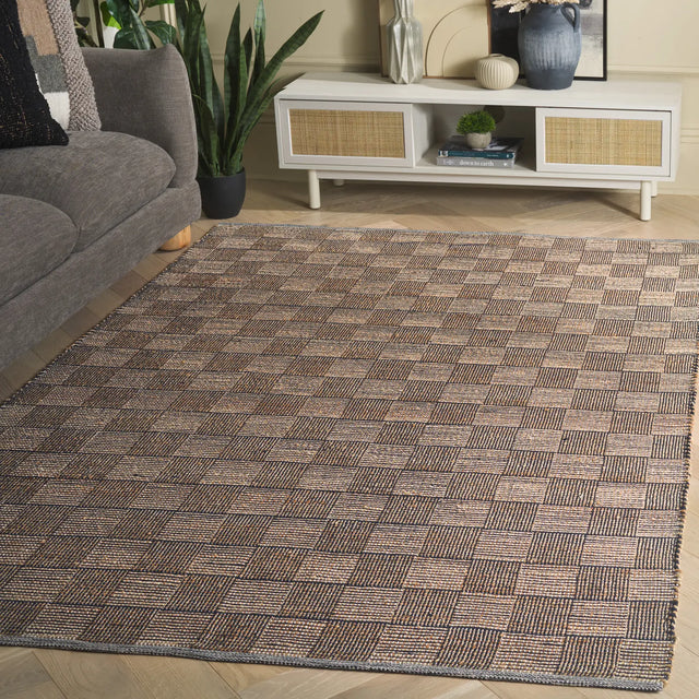 Safavieh Organica 4'-0" x 6'-0" Rug in Natural / Navy