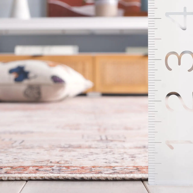 Safavieh Arizona 4'-0" x 6'-0" Rug in Beige / Rust