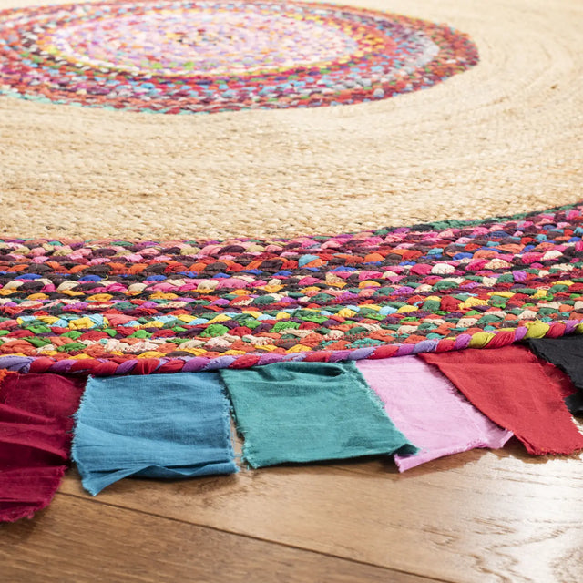 Safavieh Cape Cod 6'-0" x 6'-0" Rug in Multi / Natural