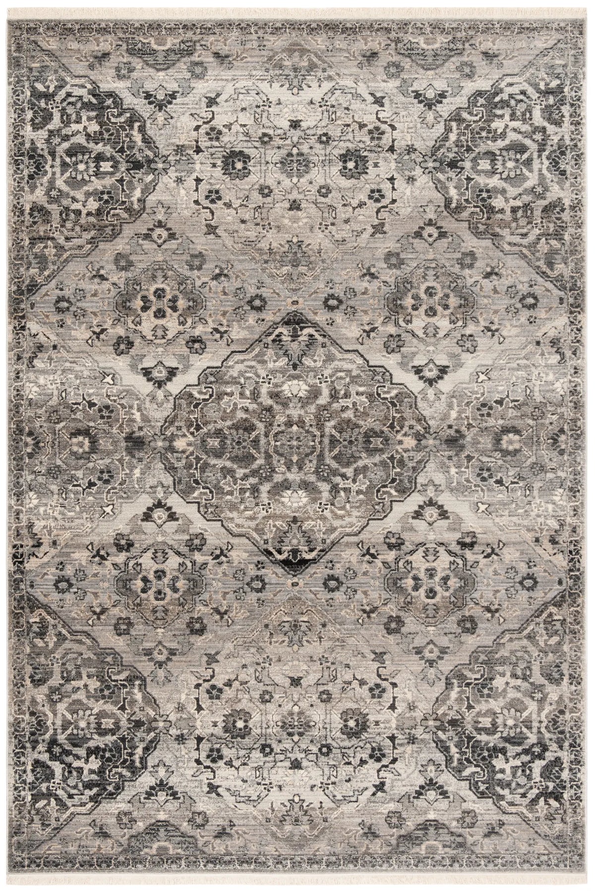 Safavieh Vintage Persian 4'-0" x 6'-0" Rug in Grey