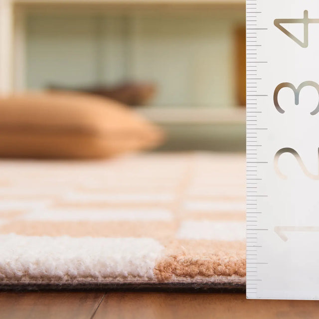 Safavieh Ebony 4'-0" x 6'-0" Rug in Rust / Ivory