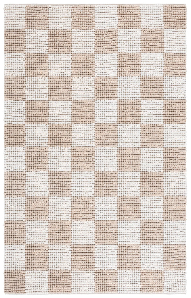 Safavieh Natura 4'-0" x 6'-0" Rug in Taupe / Ivory