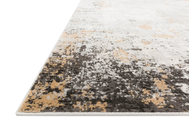 Loloi Alchemy Alc-02 Granite/Gold Rugs - rug corner