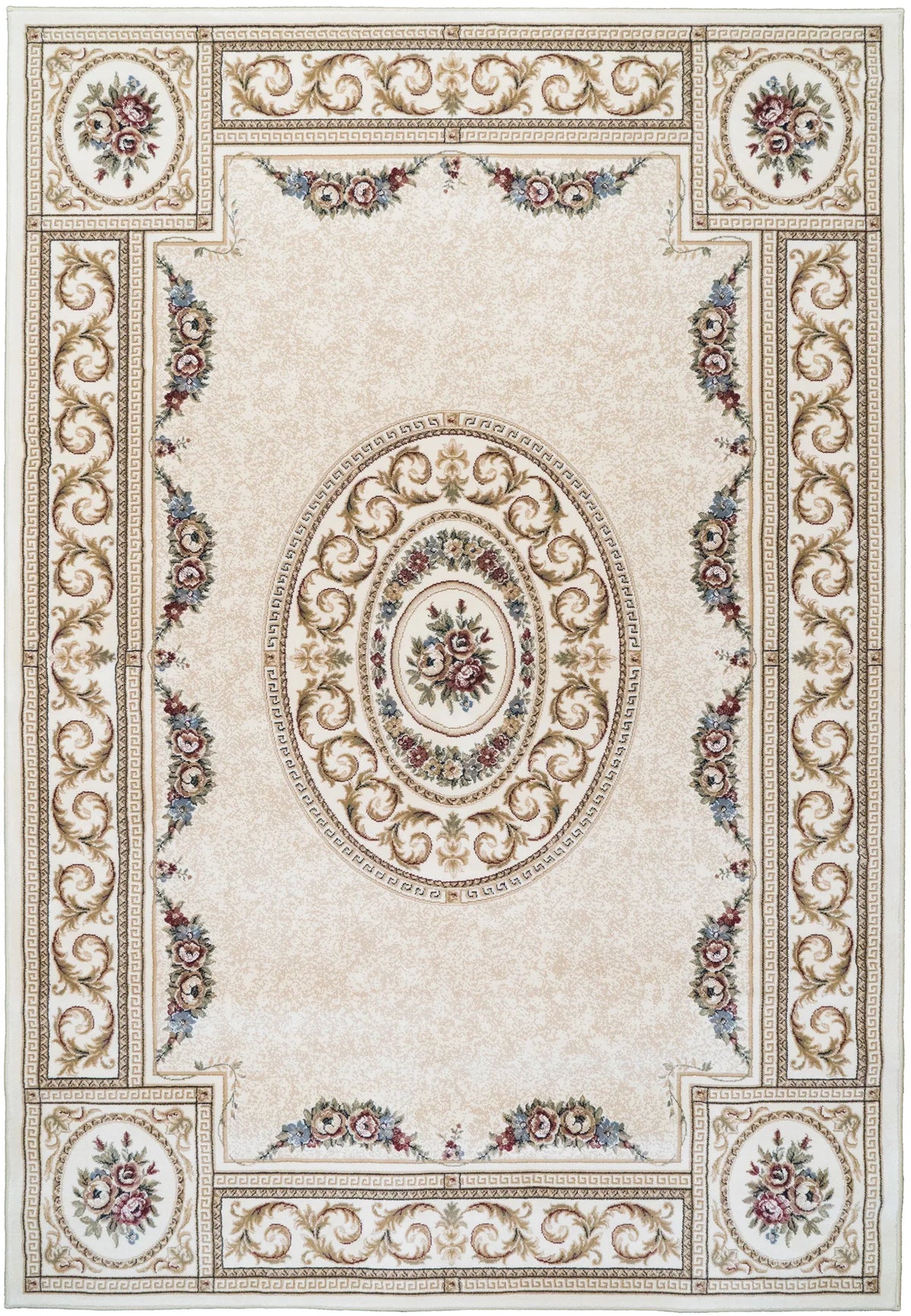 Dynamic Rugs Ancient Garden 57226 Ivory Rugs - Rectangular