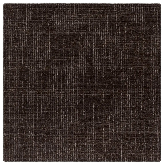 Safavieh Abstract 6'-0" x 6'-0" Rug in Dark Brown