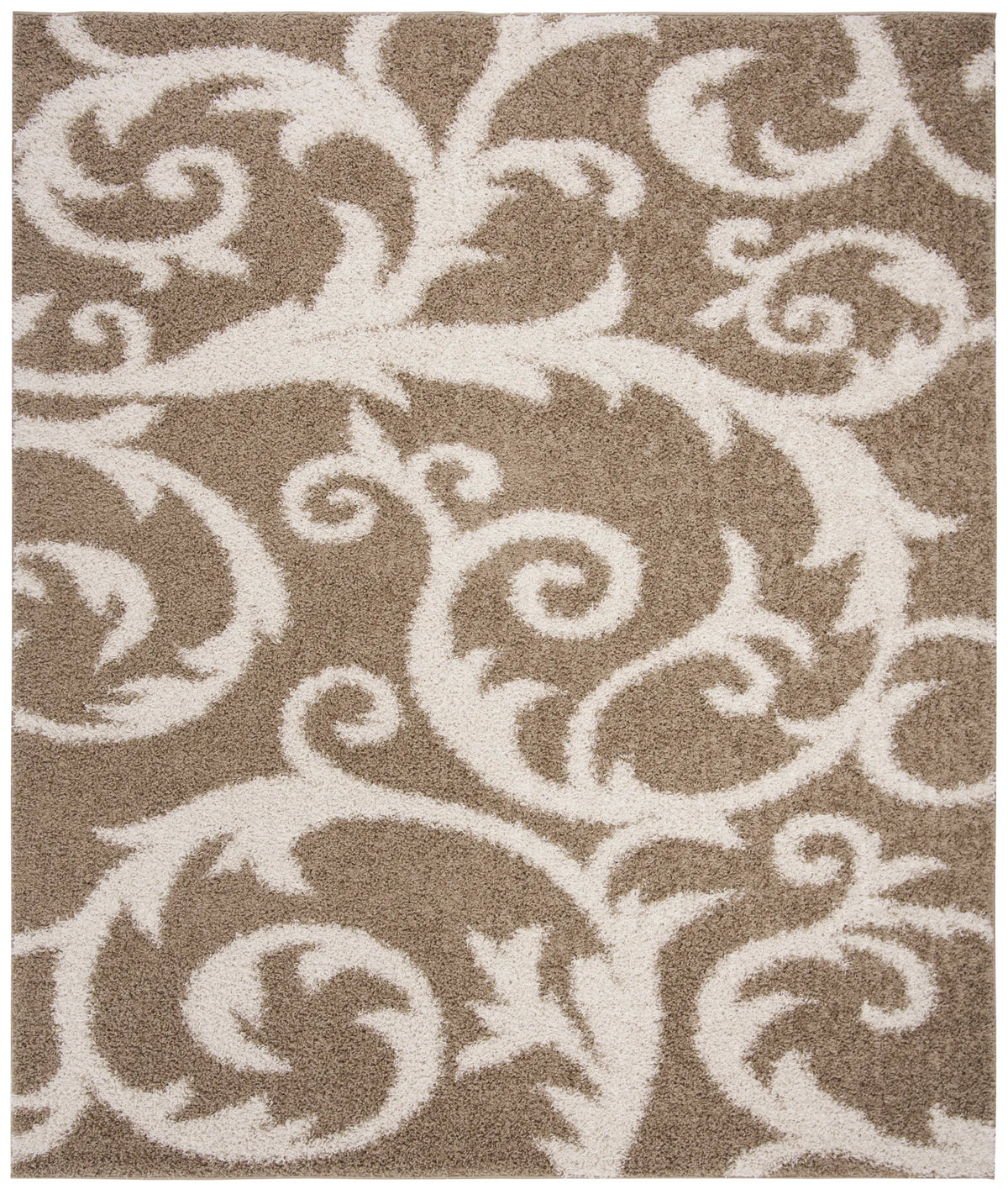 Safavieh New York Shag 8'-0" x 10'-0" Rug in Beige
