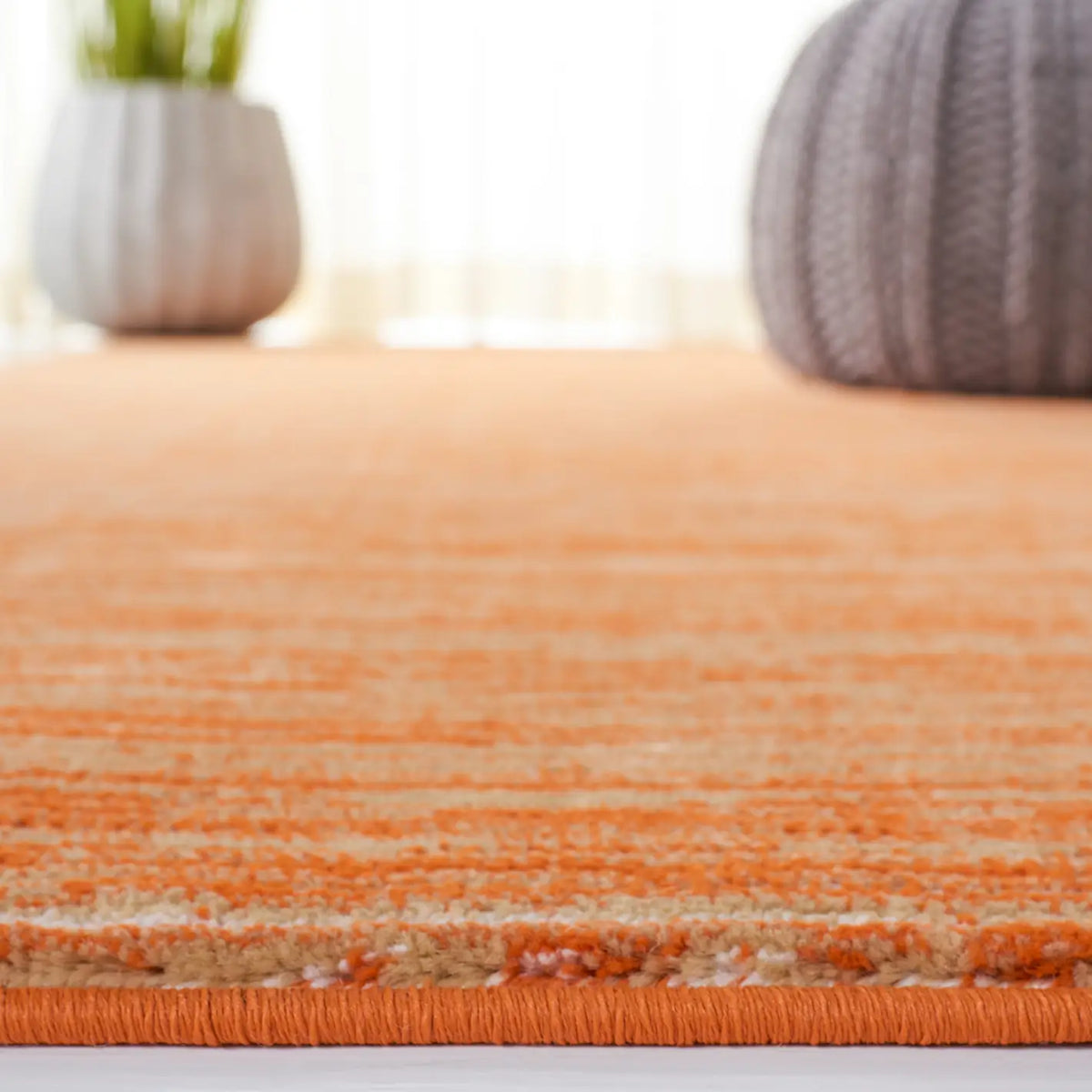 Safavieh Vision 4'-0" x 6'-0" Rug in Orange