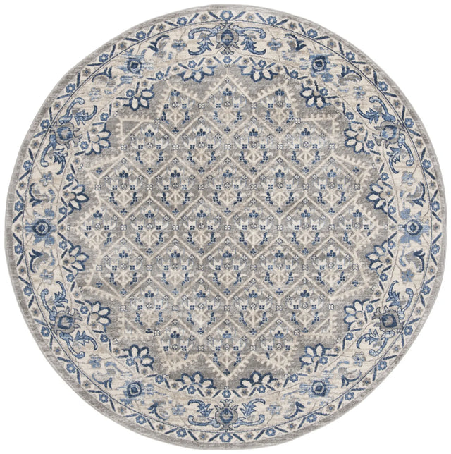 Safavieh Brentwood 10'-0" x 10'-0" Rug in Light Grey / Blue