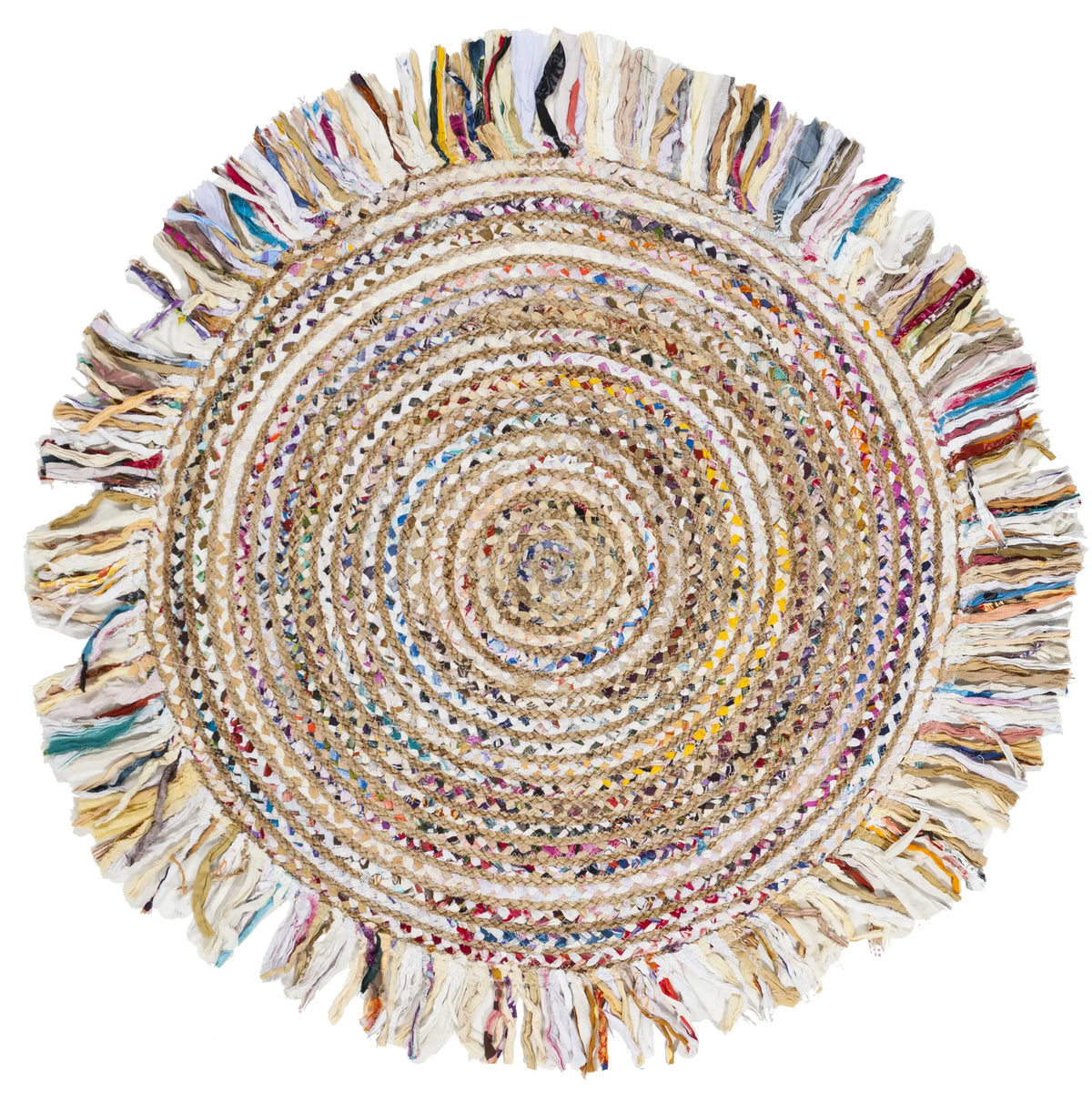 Safavieh Cape Cod 4'-0" x 4'-0" Rug in Ivory / Light Beige