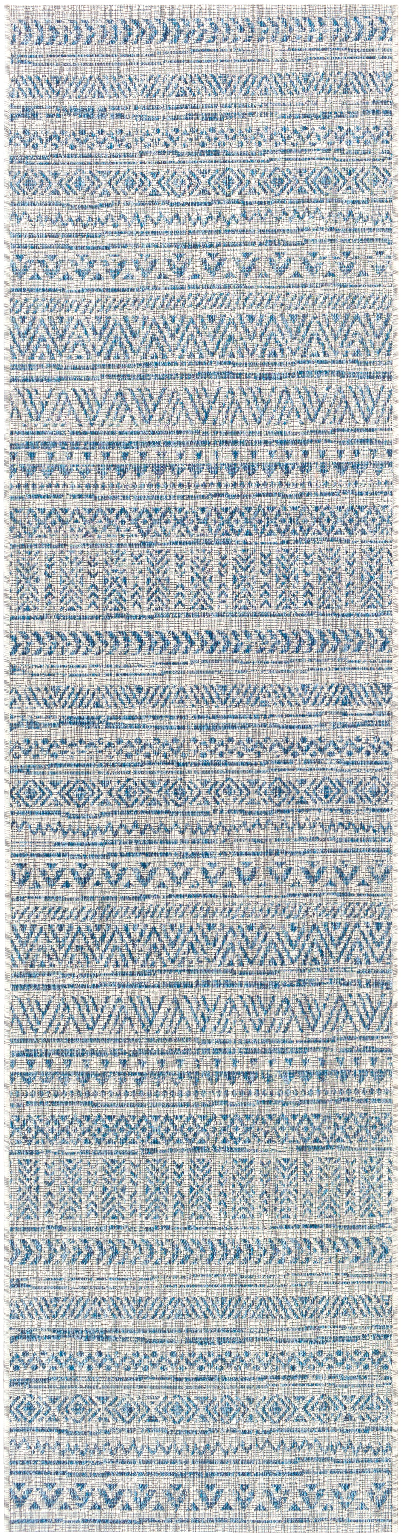 Surya Eagean Eag-2306 Light Blue, Blue, Ink Blue, Taupe Rug.