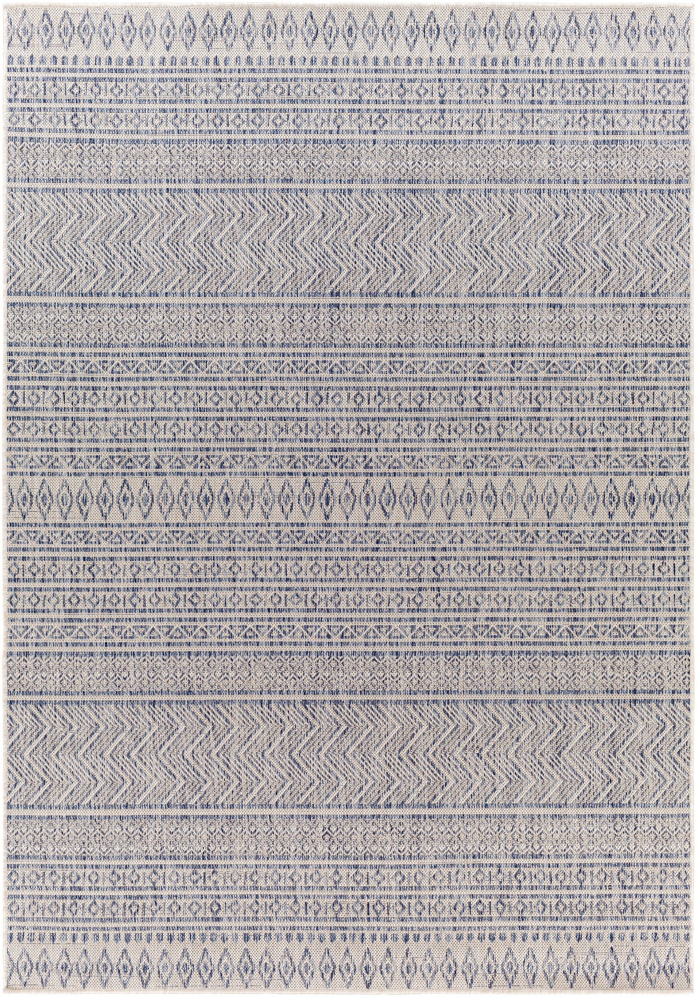 Surya Eagean Eag-2410 Navy, Blue, Pale Blue, Off-White, Gray, Oatmeal Rug.