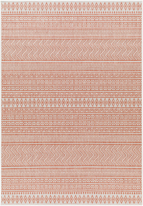 Surya Eagean Eag-2426 Rust, Ivory, Dusty Pink, Dusty Coral Rug.