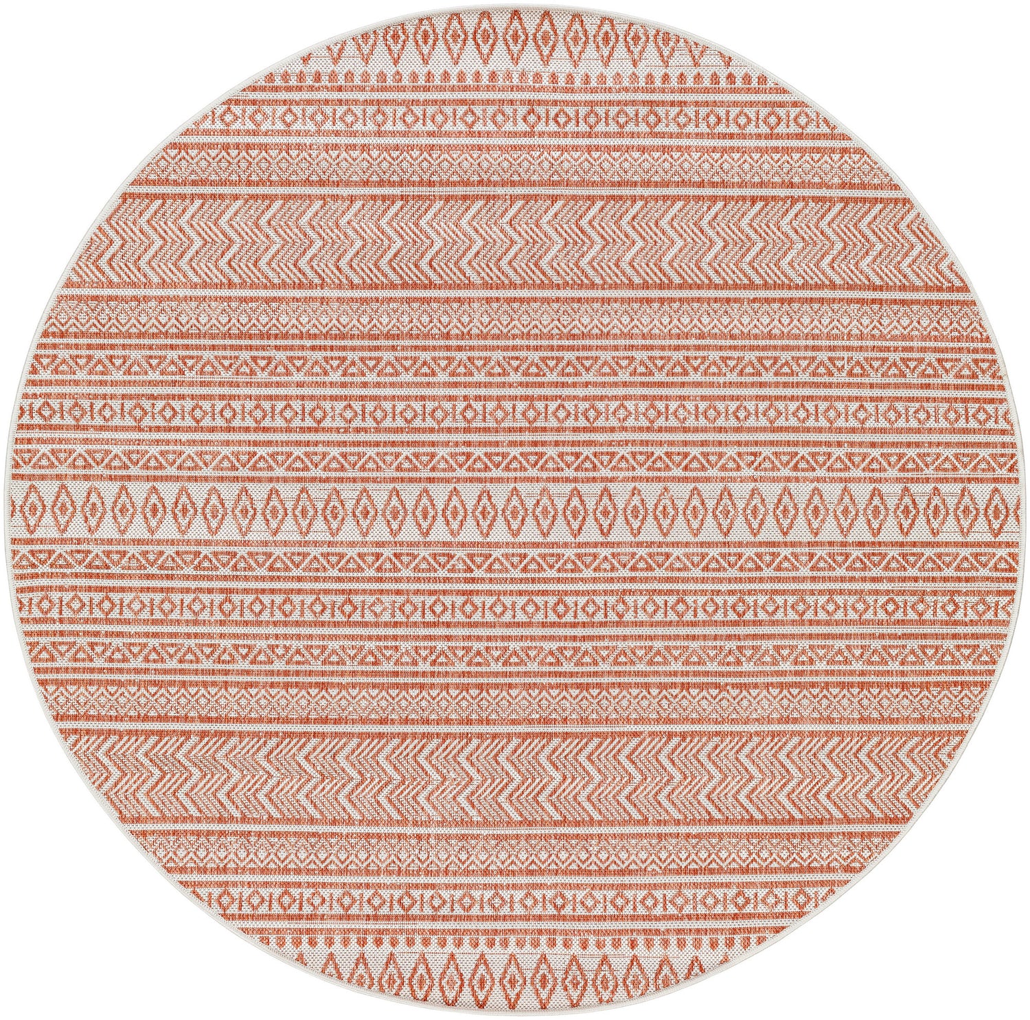 Surya Eagean Eag-2426 Rust, Ivory, Dusty Pink, Dusty Coral Rug.