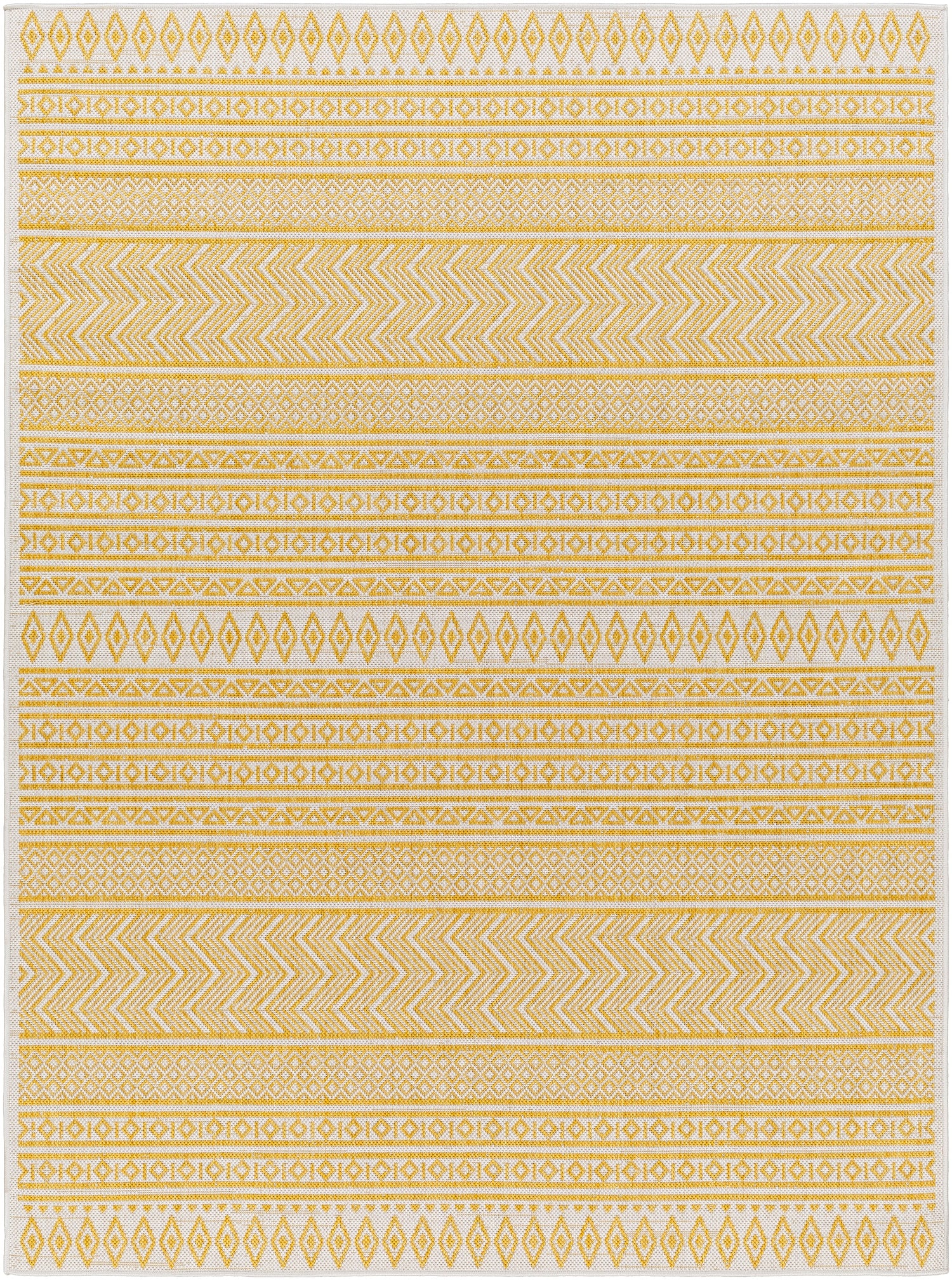 Surya Eagean Eag-2427 Ivory, Mustard Rug.