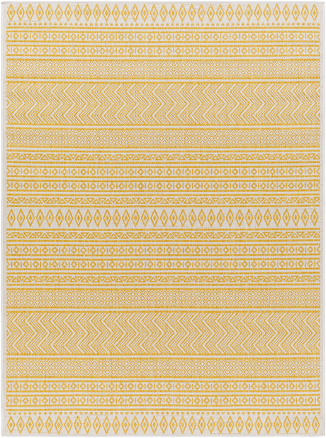 Surya Eagean Eag-2427 Ivory, Mustard Rug.