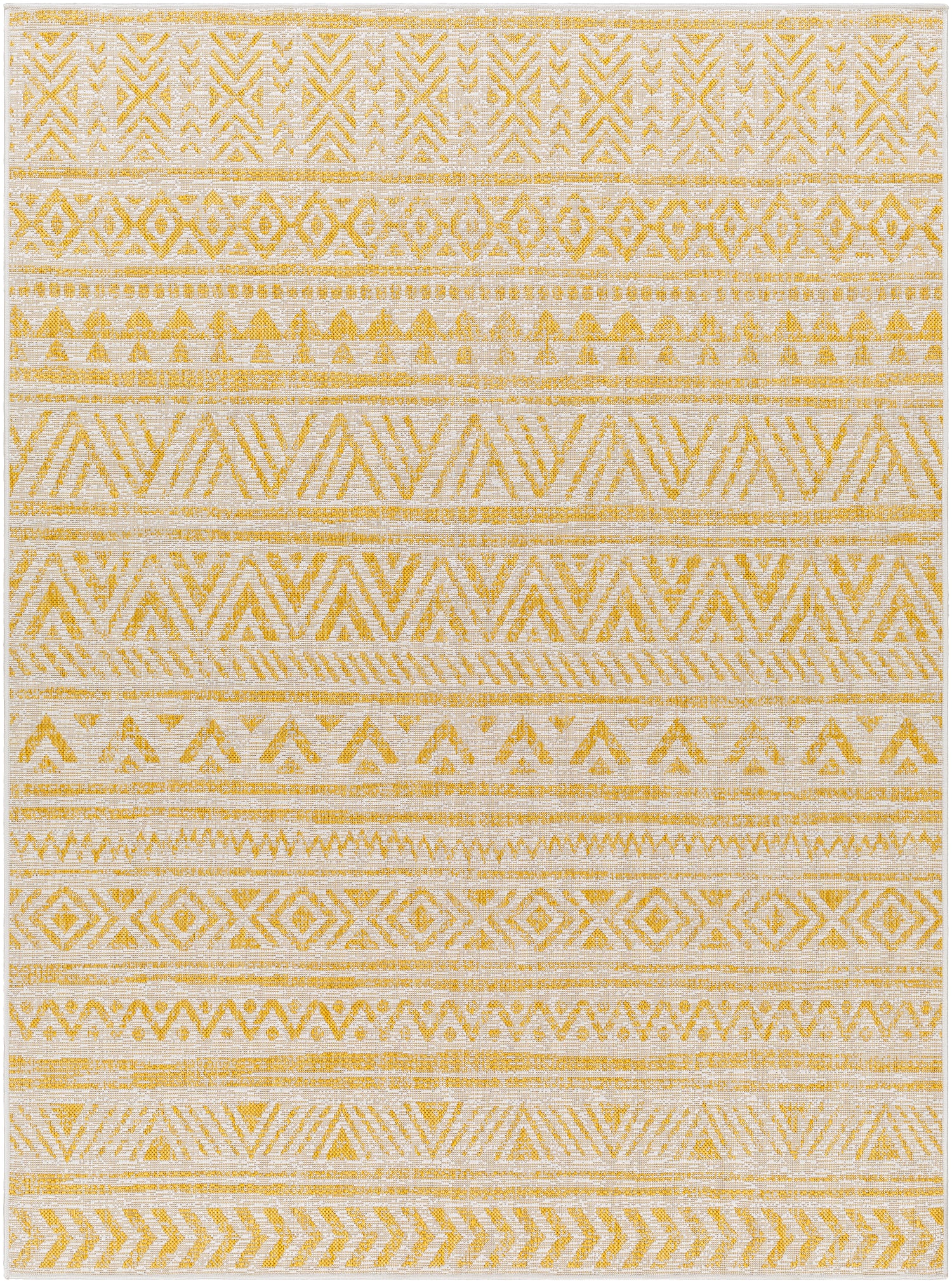 Surya Eagean Eag-2431 Ivory, Mustard Rug.