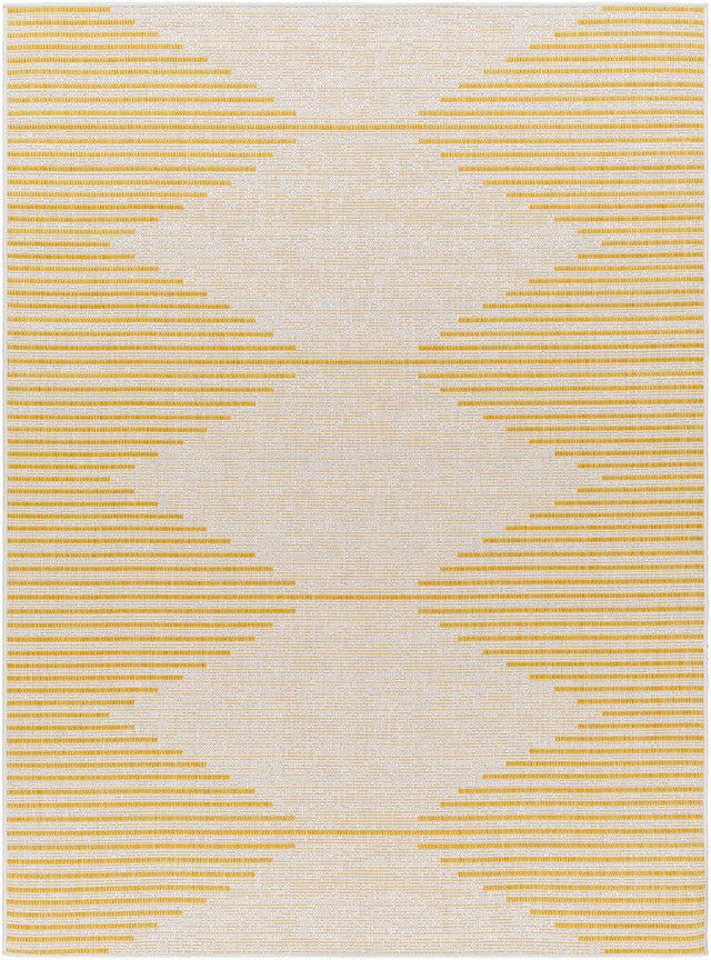 Surya Eagean Eag-2433 Ivory, Mustard Rug.