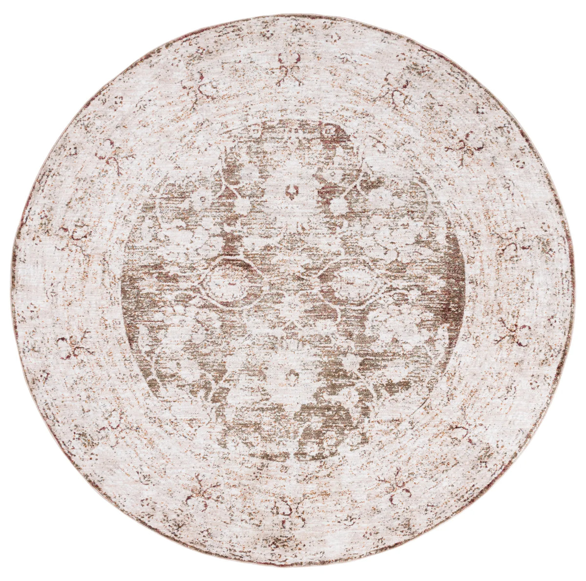 Safavieh Vintage Oushak 6'-7" x 6'-7" Rug in Ivory / Beige