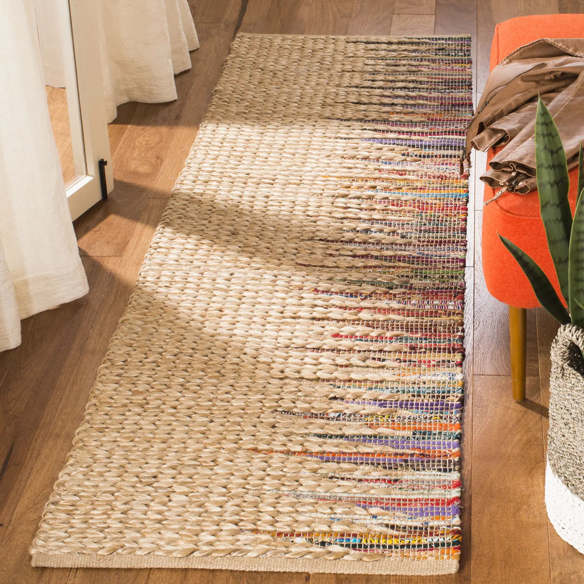 Safavieh Cape Cod 2'-3" x 8'-0" Rug in Natural / Multi