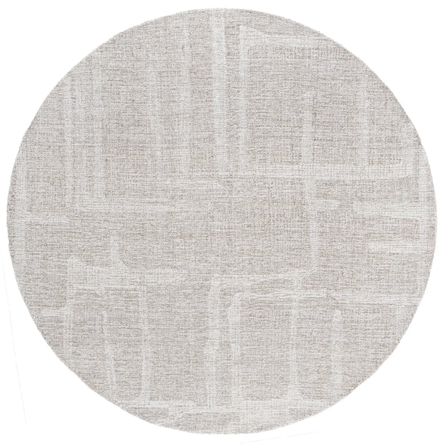 Safavieh Abstract 6'-0" x 6'-0" Rug in Natural / Ivory