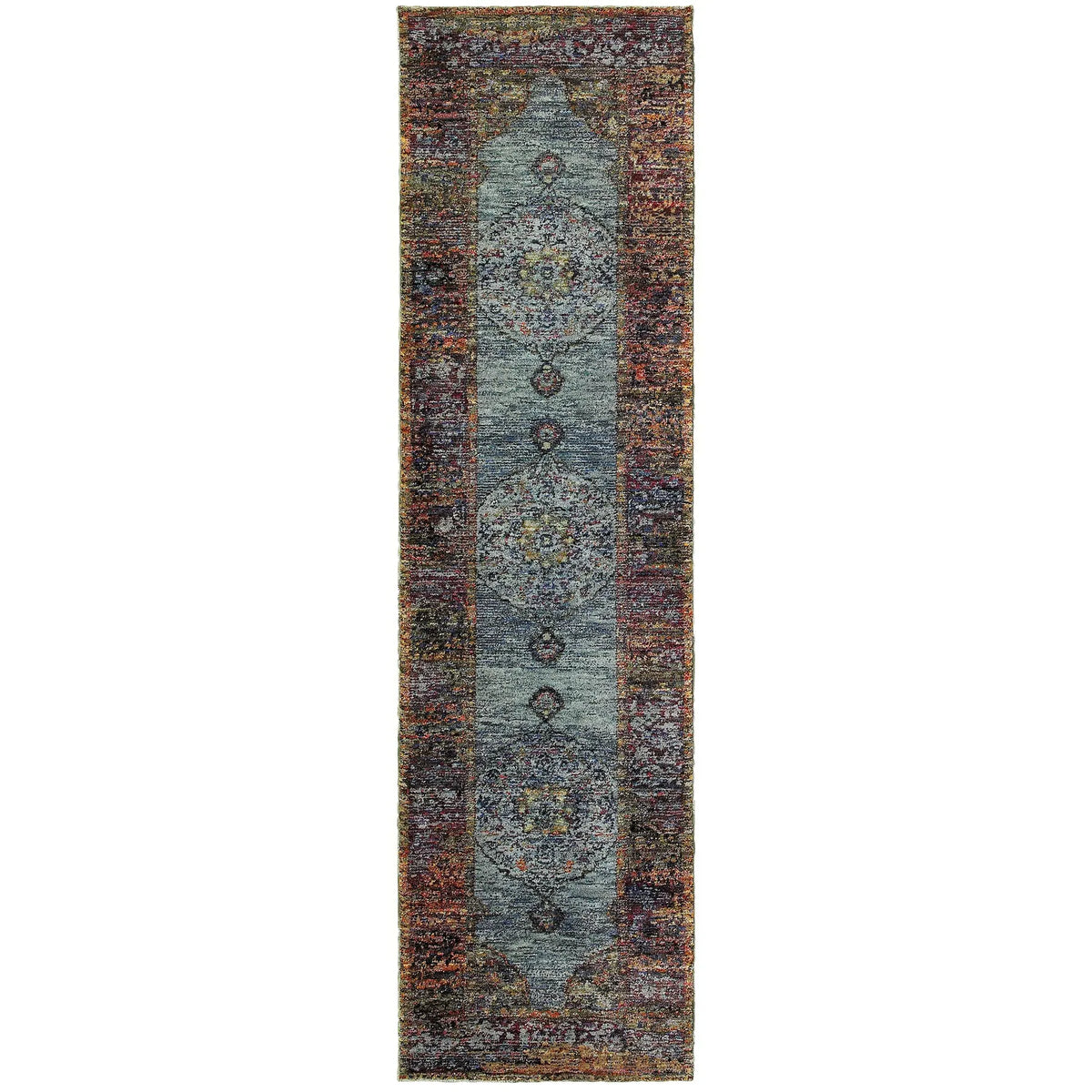 Oriental Weavers Sphinx Andorra 7139A Blue/Multi Rugs - runner