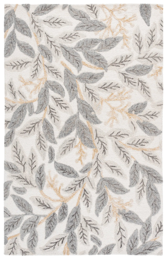 Safavieh Jardin 4'-0" x 6'-0" Rug in Ivory / Grey