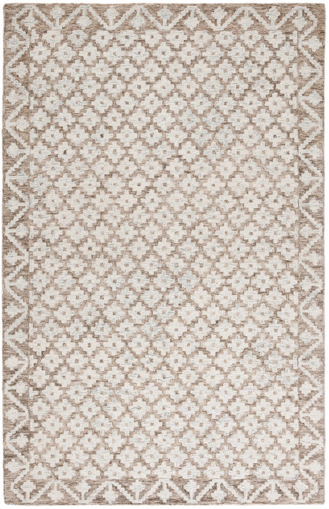 Safavieh Metro 4'-0" x 6'-0" Rug in Beige / Sage