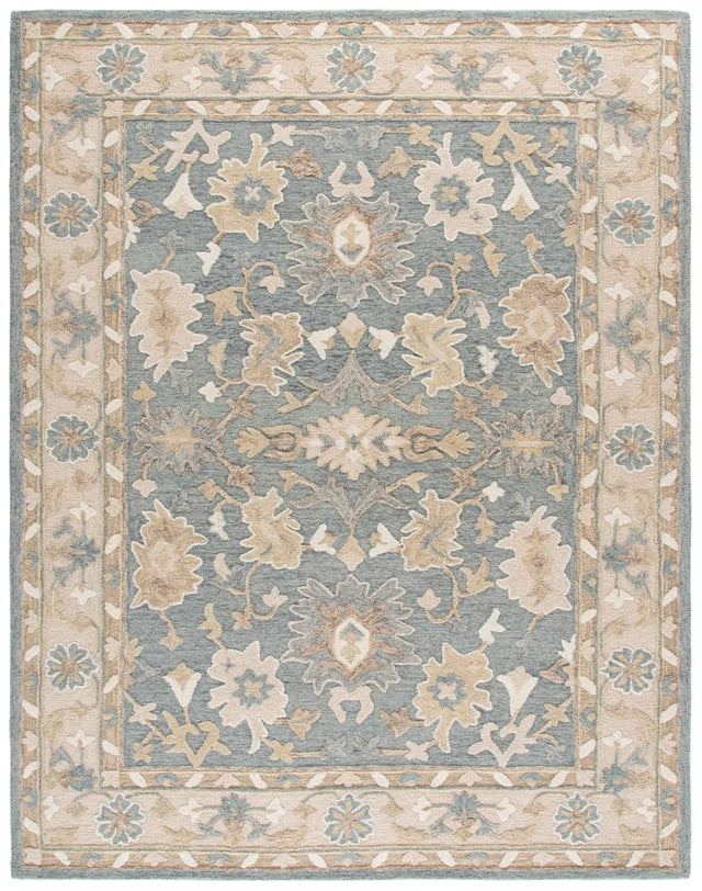 Safavieh Ebony 8'-0" x 10'-0" Rug in Grey / Beige