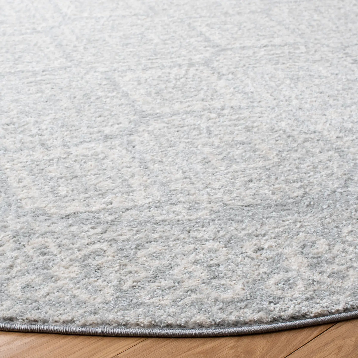 Safavieh Tulum 10'-0" x 10'-0" Rug in Light Grey / Ivory