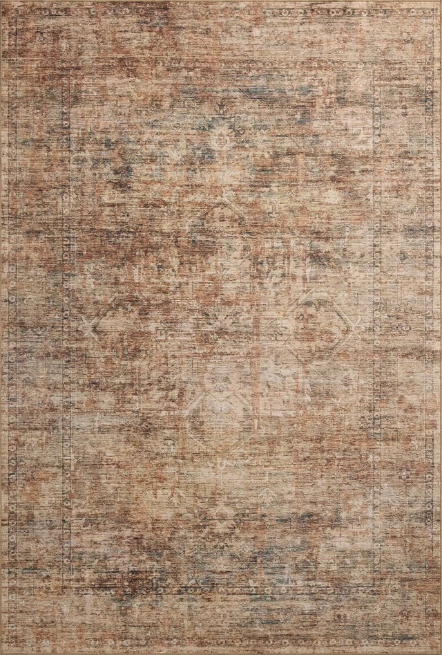 Loloi Anniston ANS-06 Clay / Charcoal Rug - main flat