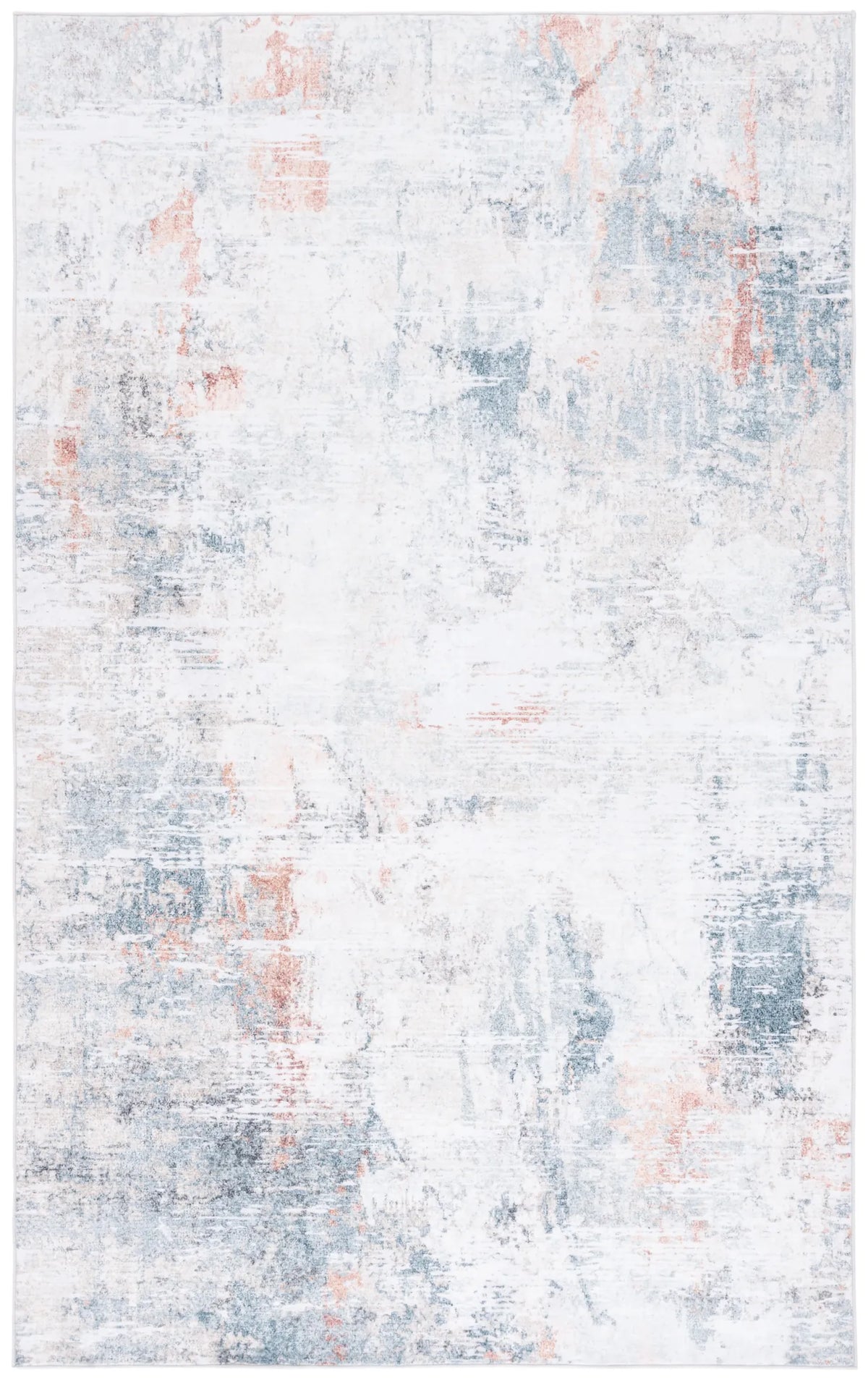Safavieh Santa Monica 4'-0" x 6'-0" Rug in Ivory / Green