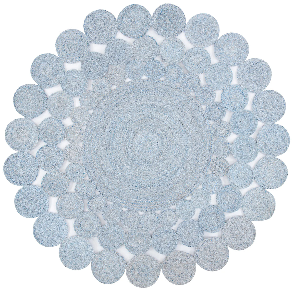 Safavieh Cape Cod 5'-0" x 5'-0" Rug in Blue