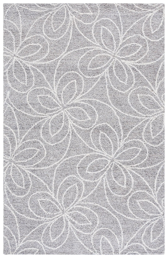 Safavieh Ebony 4'-0" x 6'-0" Rug in Grey / Ivory