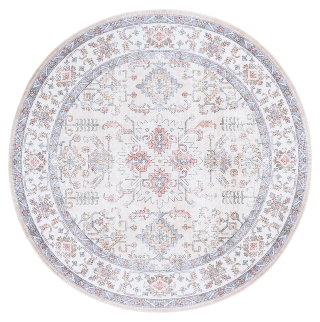 Safavieh Arizona 6'-0" x 6'-0" Rug in Beige / Ivory