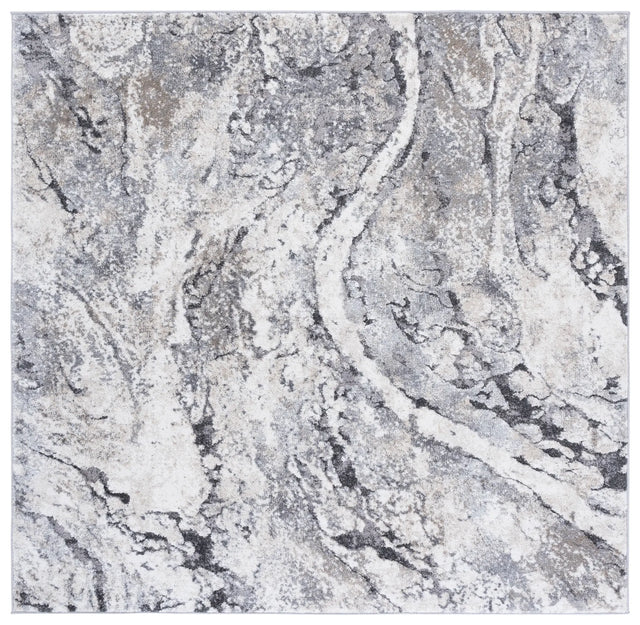 Safavieh Opal 6'-7" x 6'-7" Rug in Beige / Grey