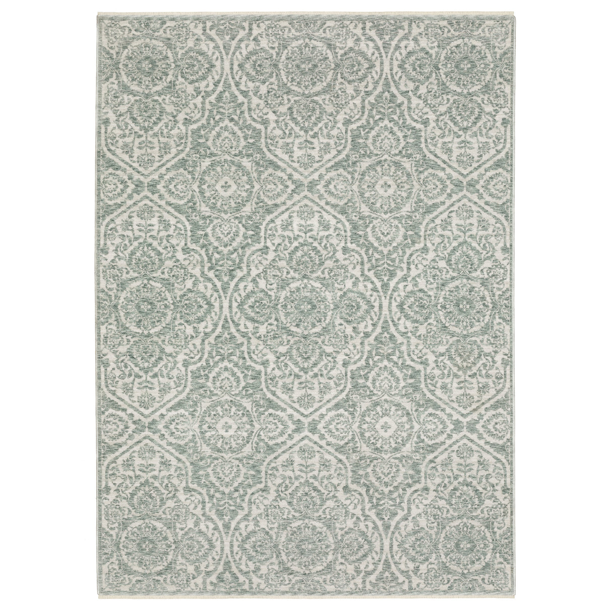 Oriental Weavers Sphinx ECHO ECH02 Green Floral Rugs