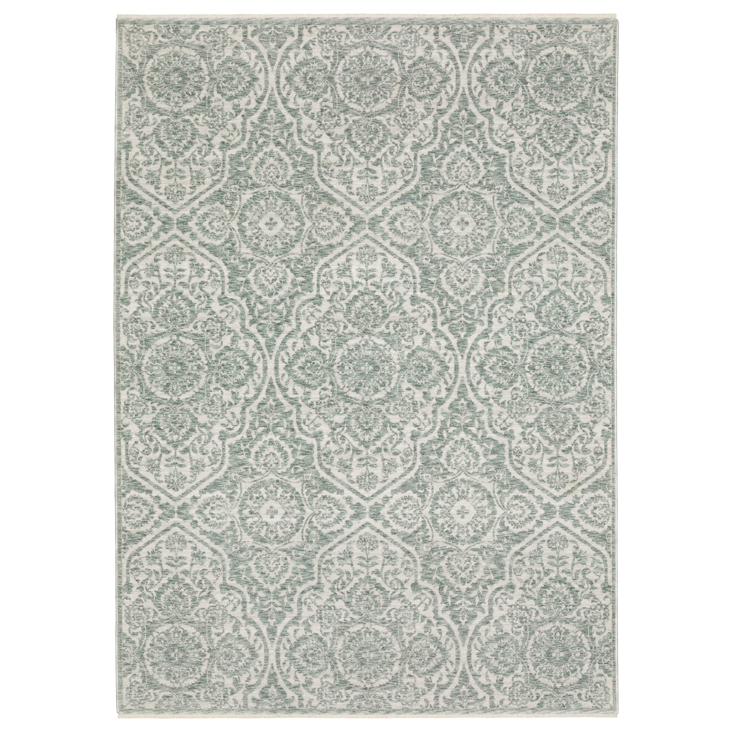 Oriental Weavers Sphinx ECHO ECH02 Green Floral Rugs