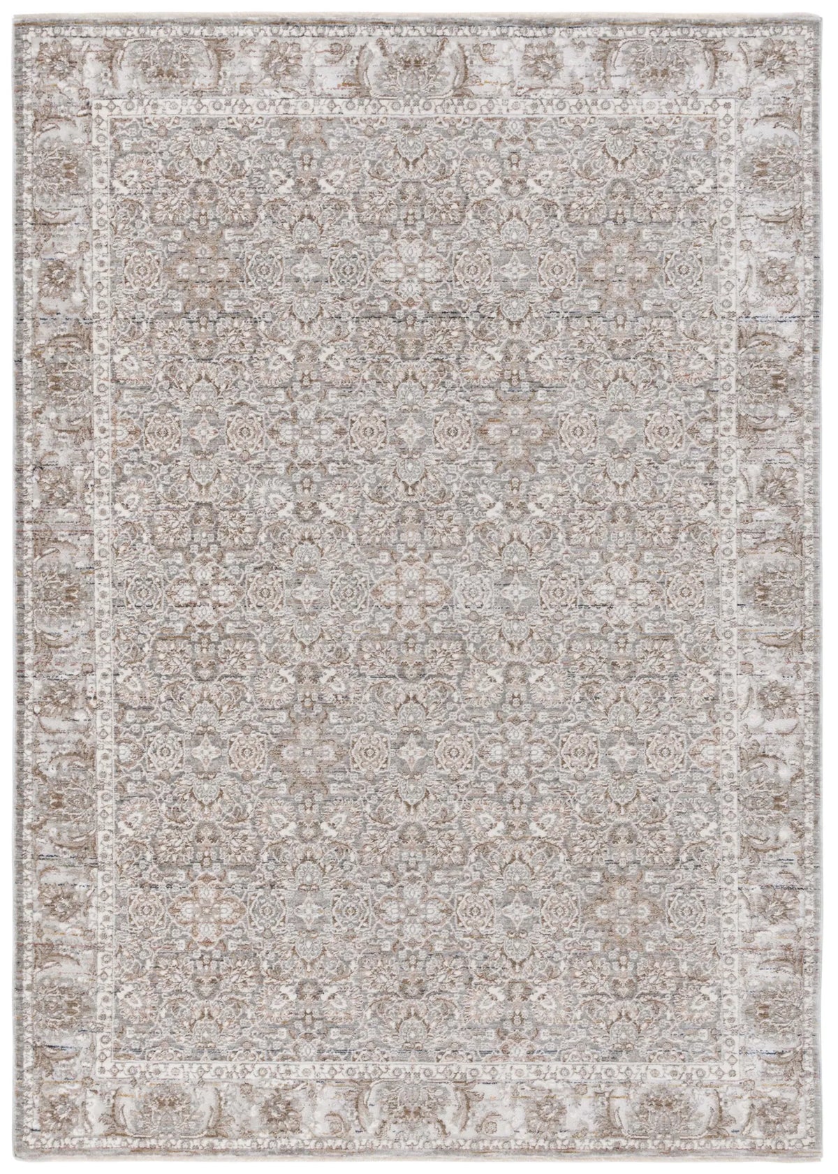 Safavieh Harlow 4'-0" x 6'-0" Rug in Ivory Grey / Sage