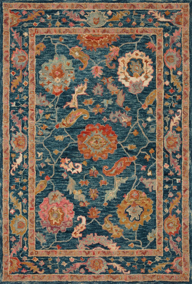 Loloi Padma Pma-01 Marine/Multi Rugs - main flat