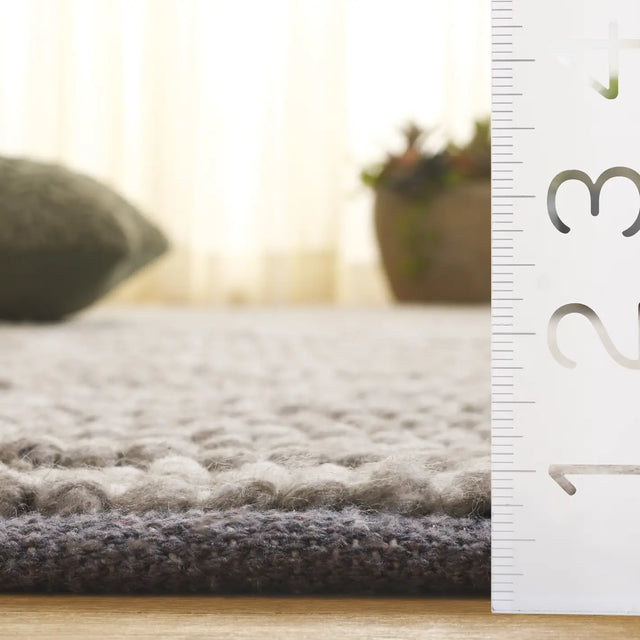 Safavieh Natura 4'-0" x 6'-0" Rug in Grey / Ivory