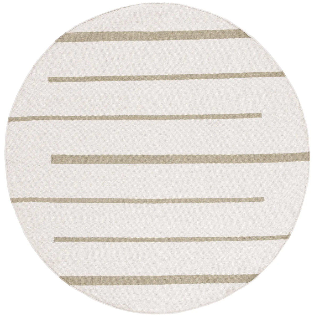 Safavieh Montauk 6'-0" x 6'-0" Rug in Light Green / Ivory