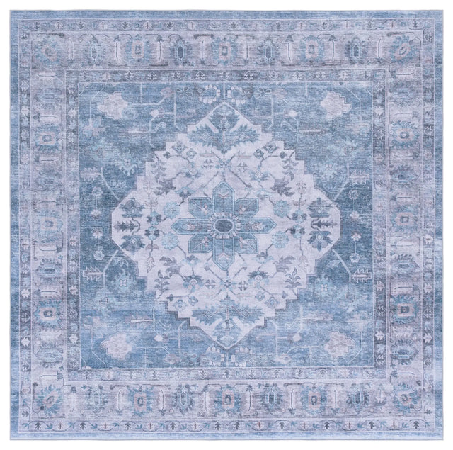 Safavieh Tucson 6'-0" x 6'-0" Rug in Blue / Grey