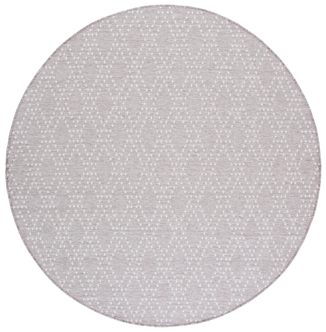 Safavieh Sunset 6'-7" x 6'-7" Rug in Lavender / Grey