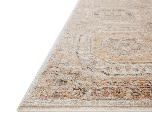Loloi Sonnet Snn-06 Apricot/Multi Rug - rug corner