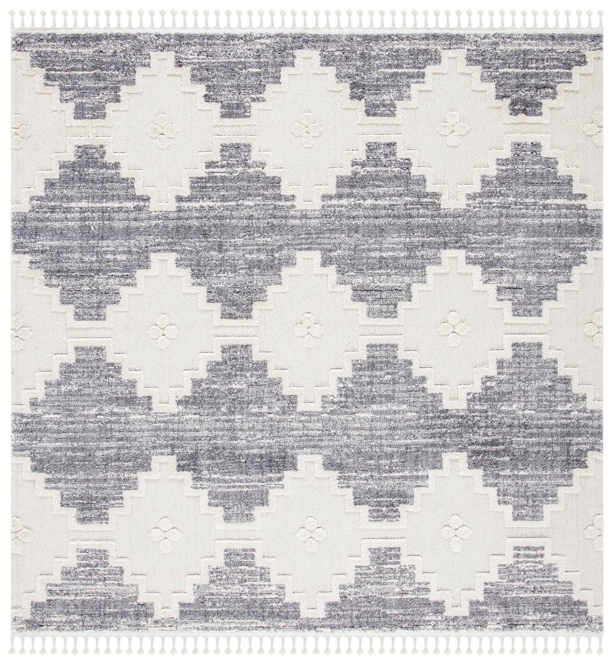 Safavieh Marrakesh 6'-7" x 6'-7" Rug in Ivory / Multi