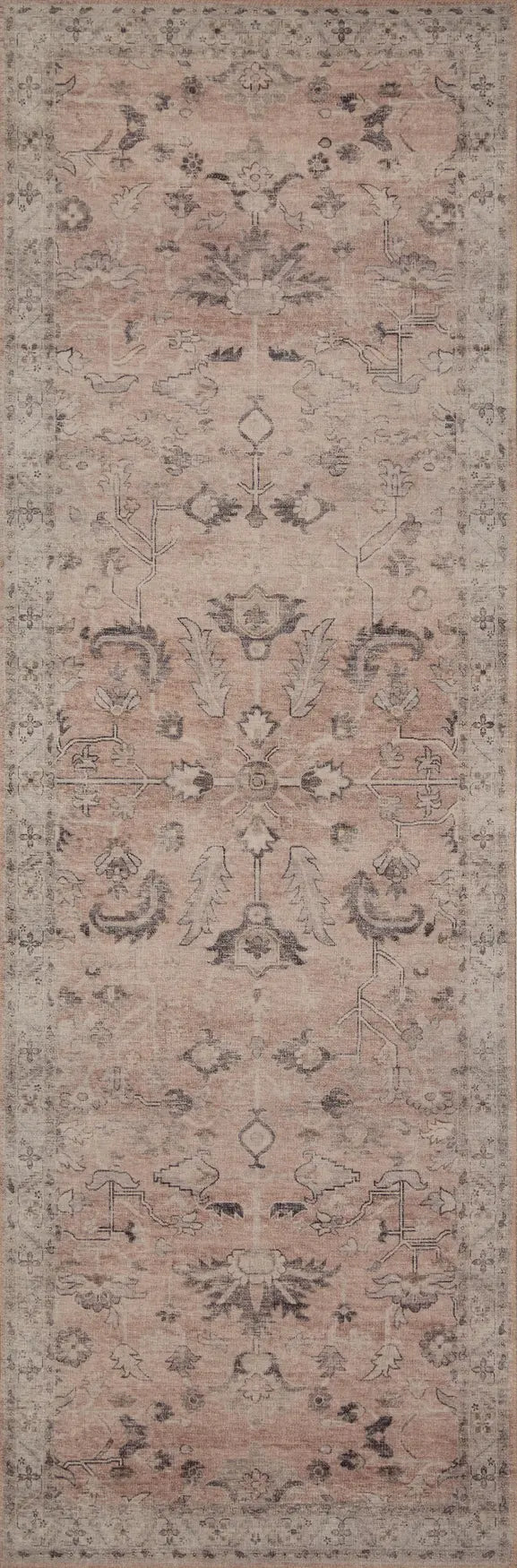 Loloi Hathaway Hth-06 Blush/Multi Rugs - runner flat