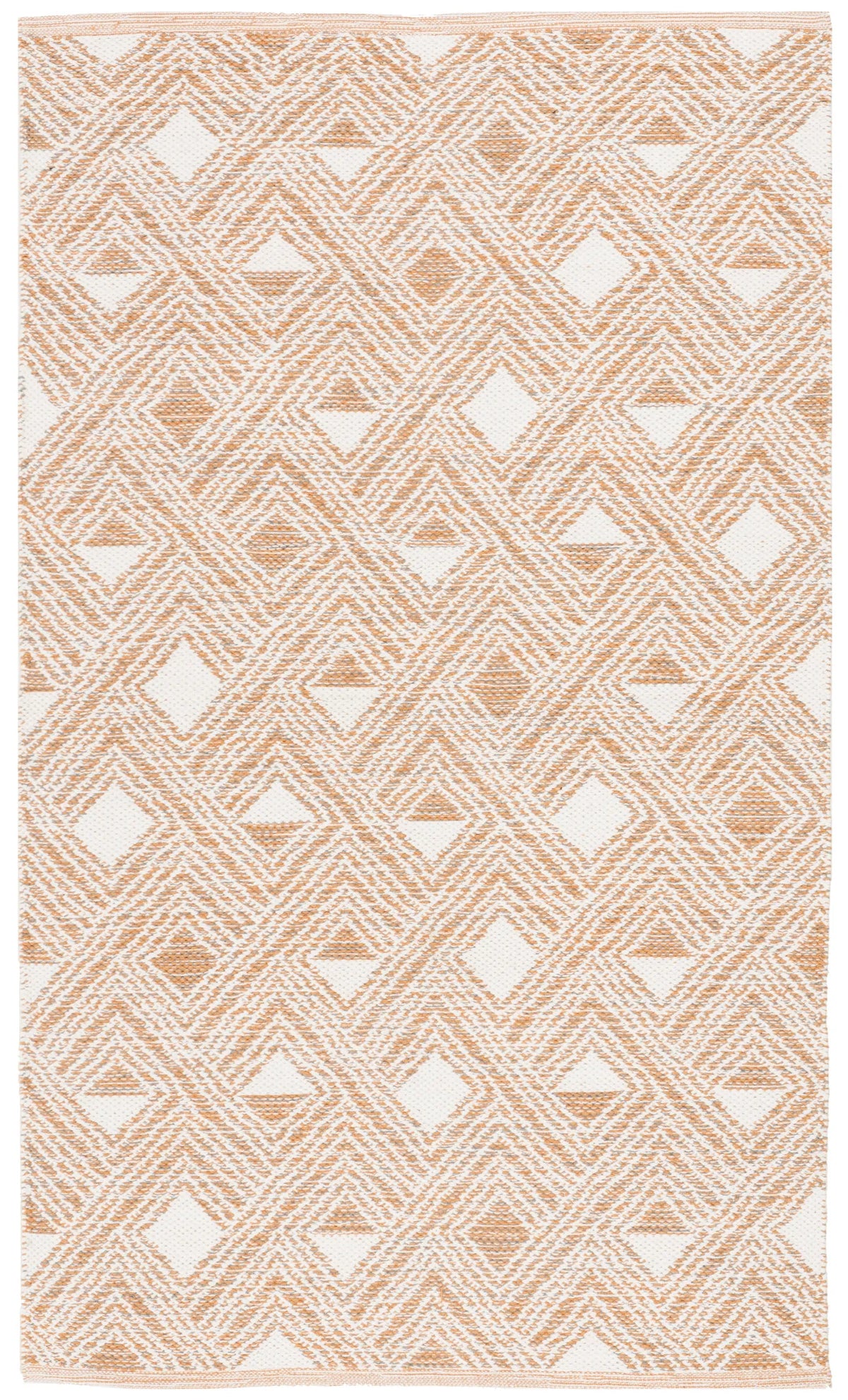 Safavieh Montauk 3'-0" x 5'-0" Rug in Peach / Ivory