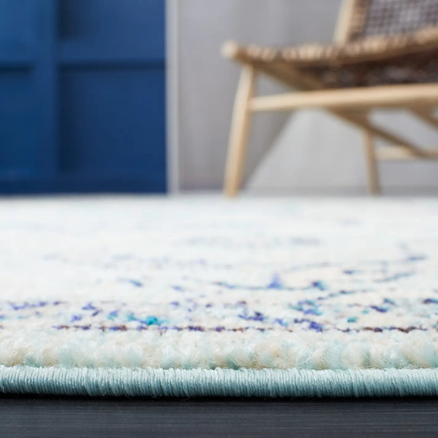 Safavieh Madison 4'-0" x 6'-0" Rug in Teal / Beige